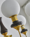 WOMO Swoop Arm Globe Chandelier-WM2378 thumbnail