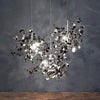 WOMO Argent/Gold Cloud Multi Pendant Chandelier-WM2042 thumbnail