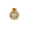 WOMO Tiffany Floral Ceiling Light-WM1128 thumbnail
