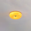 WOMO Round Milk Glass Flush Mount Ceiling Light-WM1134 thumbnail