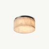 WOMO Drum Alabaster Flush Mount Ceiling Light-WM1143 thumbnail