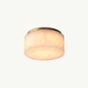 WOMO Drum Alabaster Flush Mount Ceiling Light-WM1143 thumbnail