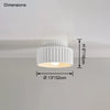 WOMO Japandi Drum Ceiling Light-WM1148 thumbnail
