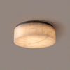 WOMO Drum Alabaster Flush Mount Ceiling Light-WM1143 thumbnail