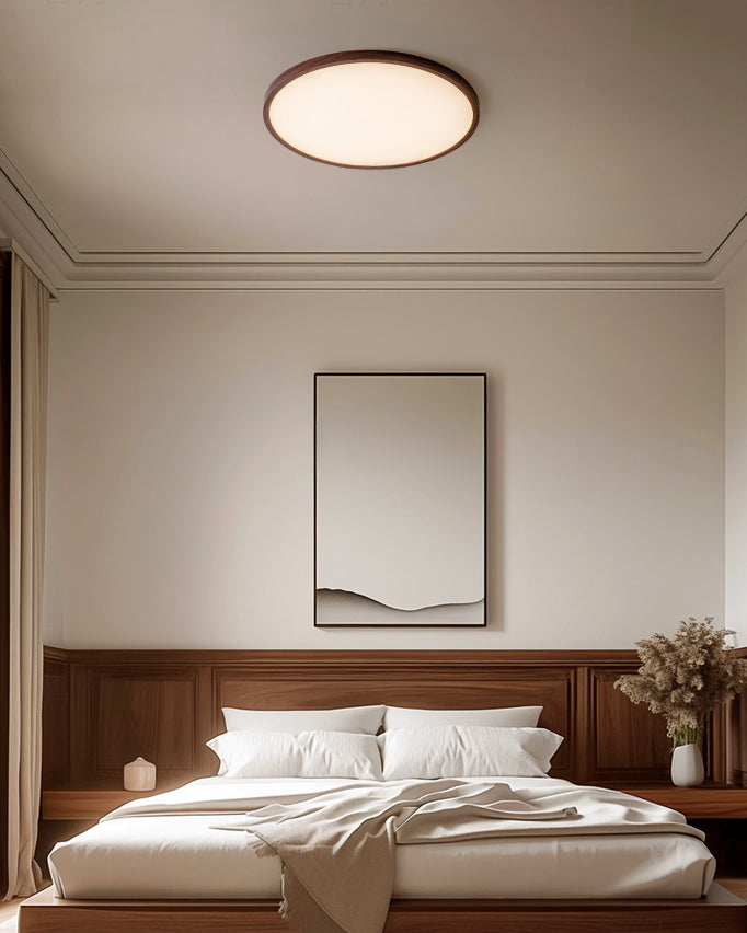 WOMO Round Flat Flush Mount Ceiling Light-WM1182