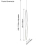 WOMO Helix Horizontal/Vertical Chandelier-WM2245 thumbnail