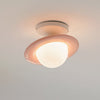 WOMO Colorful Globe Semi Flush Mount Ceiling Light-WM1205 thumbnail