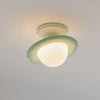 WOMO Colorful Globe Semi Flush Mount Ceiling Light-WM1205 thumbnail