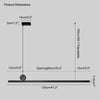 WOMO Linear Pendant Light-WM2035 thumbnail