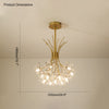 WOMO Gypsophila Bouquet Crystal Flower Chandelier-WM2077 thumbnail