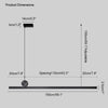 WOMO Linear Pendant Light-WM2035 thumbnail
