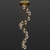WOMO Rock Crystal Rain Chandelier-WM2189 thumbnail