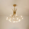 WOMO Gypsophila Bouquet Crystal Flower Chandelier-WM2077 thumbnail