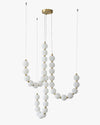 WOMO Pearl Brass Globe Chandelier-WM2102e thumbnail