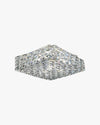 WOMO Square Crystal Flush Mount Ceiling Light-WM1130 thumbnail