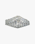 WOMO Square Crystal Flush Mount Ceiling Light-WM1130