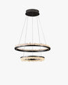 WOMO Rock Crystal Circular Led Chandelier-WM2715 thumbnail