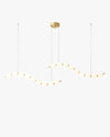 WOMO Pearl Globe Brass Dining Room Chandelier-WM2102d thumbnail