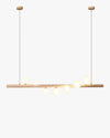 WOMO Wood Linear Globe Chandelier-WM2055 thumbnail