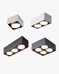 WOMO Square Flush Mount Ceiling Light-WM1023