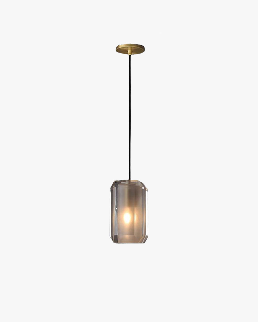 WOMO Rectangle Crystal Pendant Light-WM2682