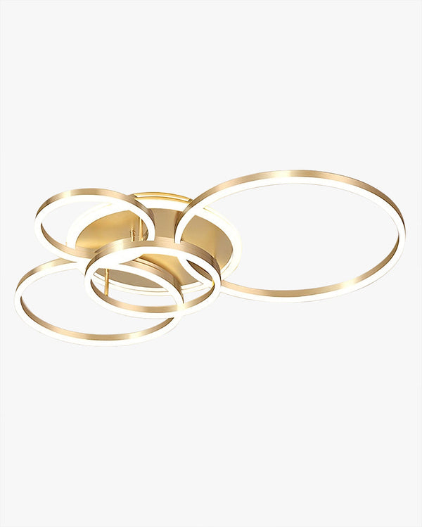 WOMO Circular LED Flush Mount Ceiling Light-WM1032