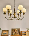 WOMO Swoop Arm Globe Chandelier-WM2378 thumbnail