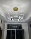 WOMO  Acrylic Ginkgo Leaf Chandelier-WM2000 thumbnail