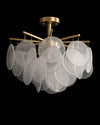 WOMO Tiered Textured Glass Cloud Chandelier-WM2005 thumbnail