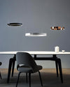WOMO Black/Gold Ring Led Chandelier-WM2009 thumbnail