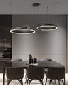 WOMO Black/Gold Ring Led Chandelier-WM2009 thumbnail