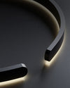 WOMO Black/Gold Ring Led Chandelier-WM2009 thumbnail