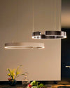 WOMO Black/Gold Ring Led Chandelier-WM2009 thumbnail