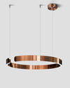 WOMO Black/Gold Ring Led Chandelier-WM2009 thumbnail