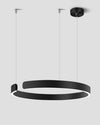 WOMO Black/Gold Ring Led Chandelier-WM2009 thumbnail