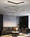WOMO Tiered Black Square Chandelier-WM2016 thumbnail