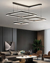 WOMO Tiered Black Square Chandelier-WM2016 thumbnail