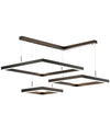 WOMO Tiered Black Square Chandelier-WM2016 thumbnail