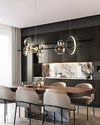 WOMO Linear Glass Bubble Chandelier-WM2040 thumbnail