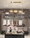 WOMO Argent/Gold Cloud Multi Pendant Chandelier-WM2042 thumbnail