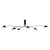 WOMO Arms Semi-Flush Mount Light-WM2057 thumbnail