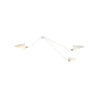 WOMO Arms Semi-Flush Mount Light-WM2057 thumbnail