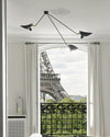 WOMO Arms Semi-Flush Mount Light-WM2057 thumbnail