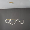 WOMO Rope Led Linear Brass Chandelier-WM2059a thumbnail