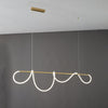 WOMO Rope Led Linear Brass Chandelier-WM2059a thumbnail