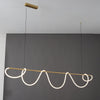 WOMO Rope Led Linear Brass Chandelier-WM2059a thumbnail