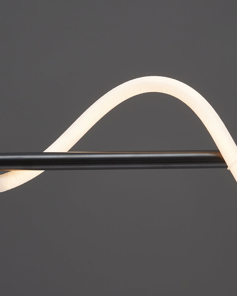 WOMO Rope Led Linear Brass Chandelier-WM2059a
