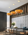 WOMO Feather Round Pendant Light-WM2060 thumbnail