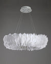WOMO Feather Round Pendant Light-WM2060 thumbnail