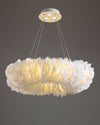 WOMO Feather Round Pendant Light-WM2060 thumbnail